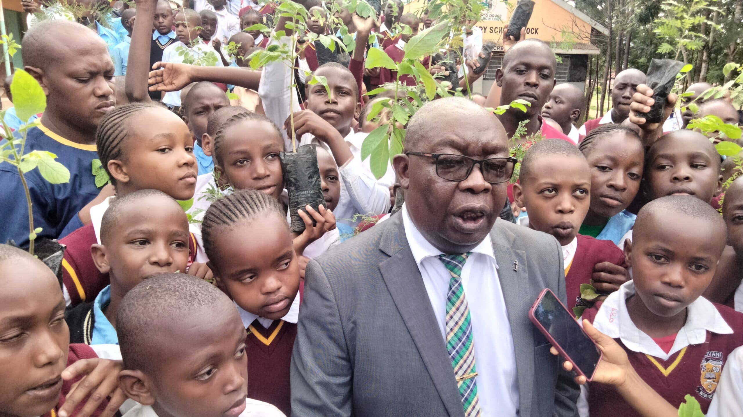 Makueni schools in race to plant the quota of trees assigned them