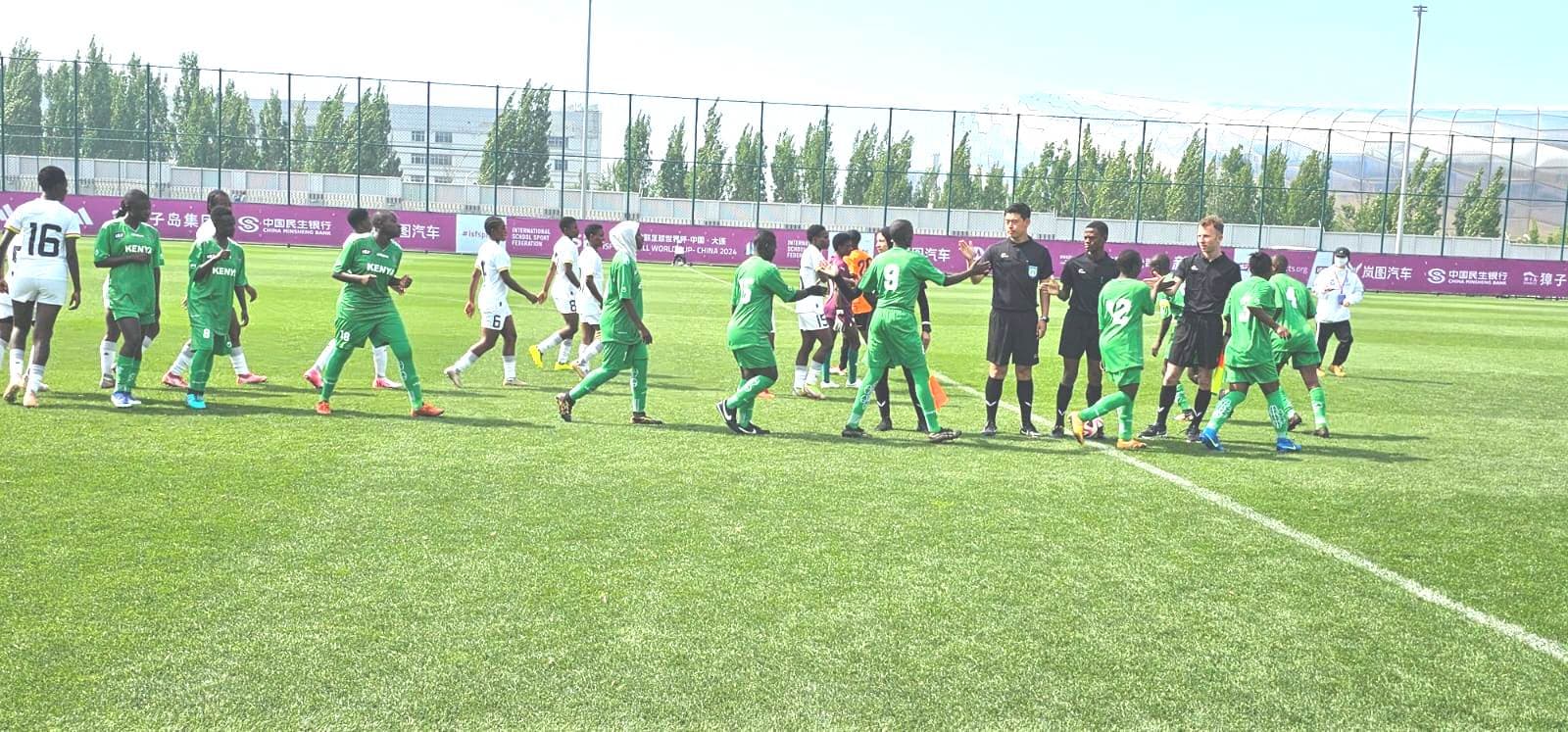 Kenya defeat Brazil to reach finals at world schools football championship in China