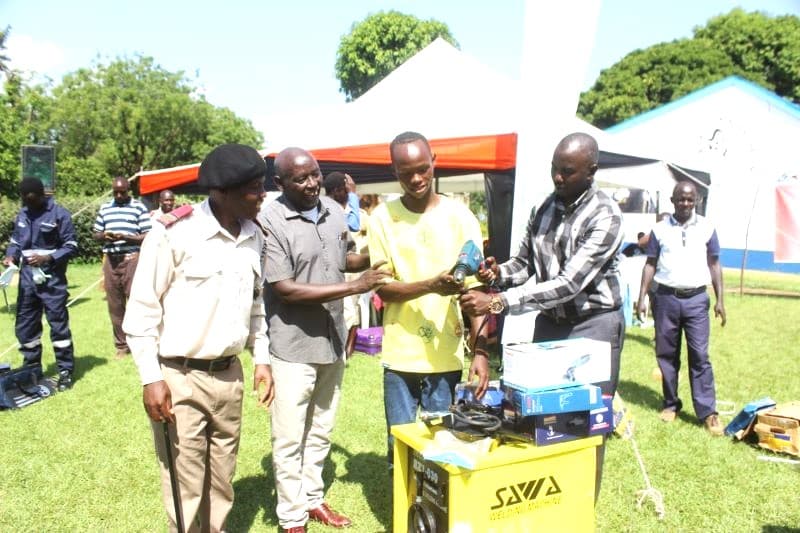 World Vision provides tools of trade to TVET graduates in Marakwet image 2