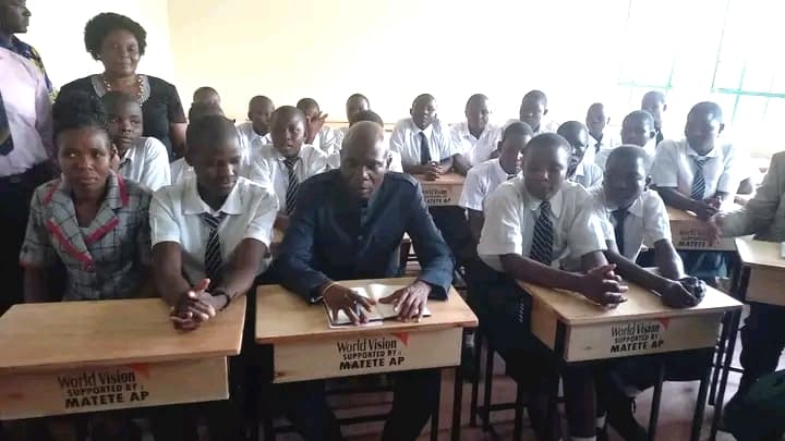 Lugari MP donates 200 desks to Nzoia Girls in Kakamega