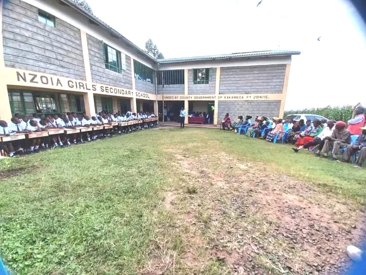 Lugari MP donates 200 desks to Nzoia Girls in Kakamega image 1