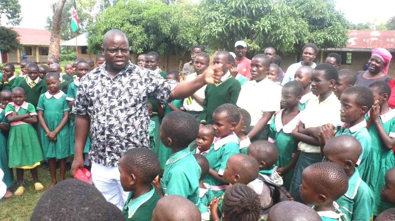 Joy as Safaricom Foundation donates desks to Shirulu Primary School in Kakamega image 3