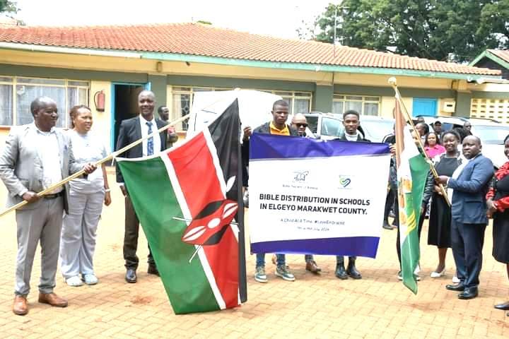 Schools in Elgeyo Marakwet receive Bibles to foster peace in bandit-prone areas
