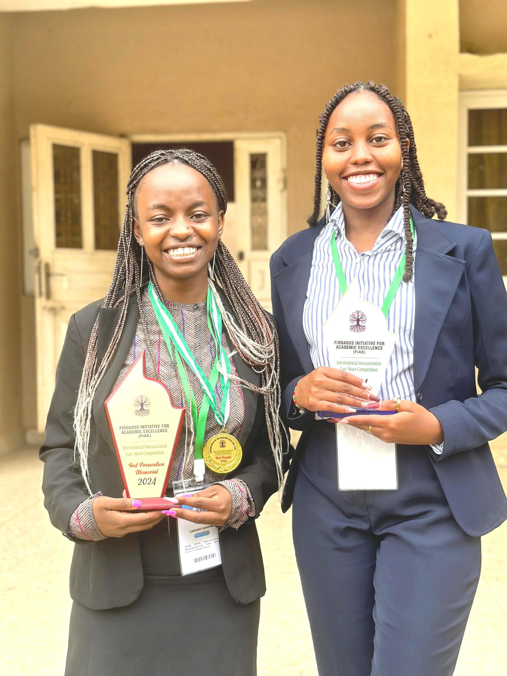 UoN law students emerge winners at Humanitarian Moot Court Competition in Nigeria