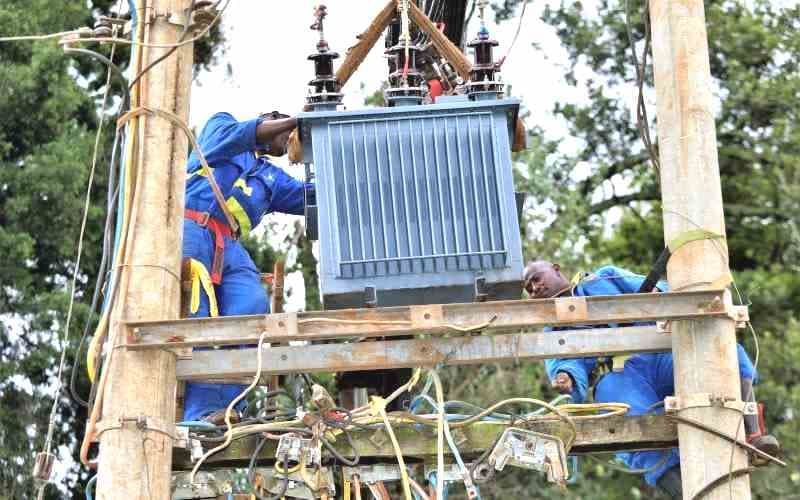 Majiwa Secondary School students in Siaya protest over four weeks blackout