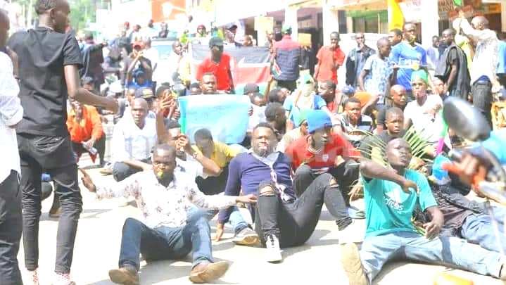 Teacher injured as protesters cripple operations in Kisii town image 1