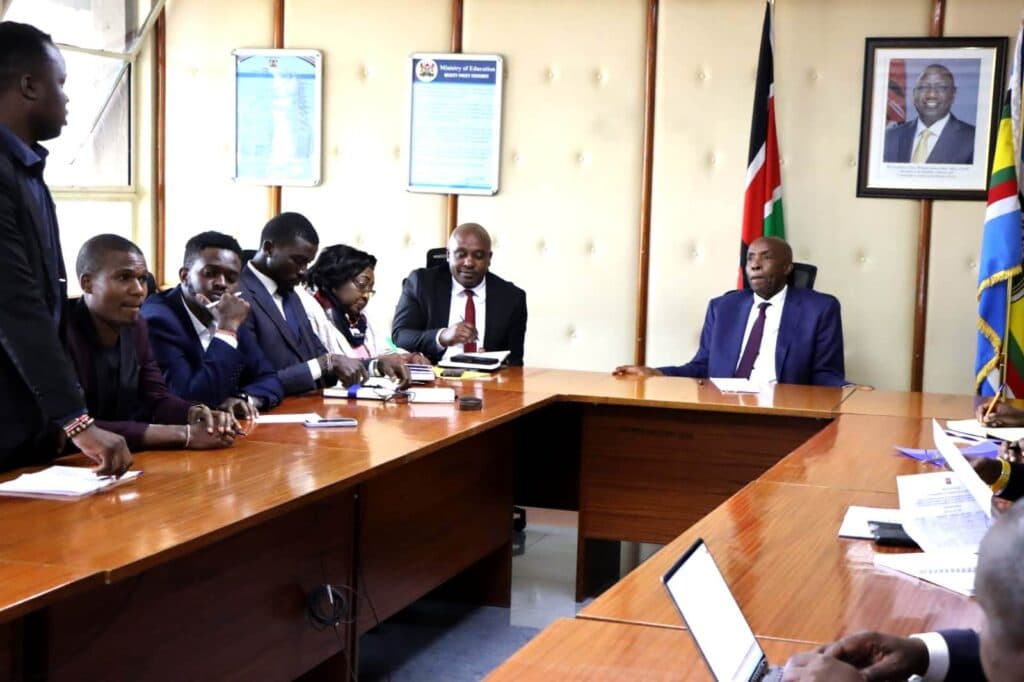 Former CS Machogu speaks after President Ruto dissolves Cabinet image 1