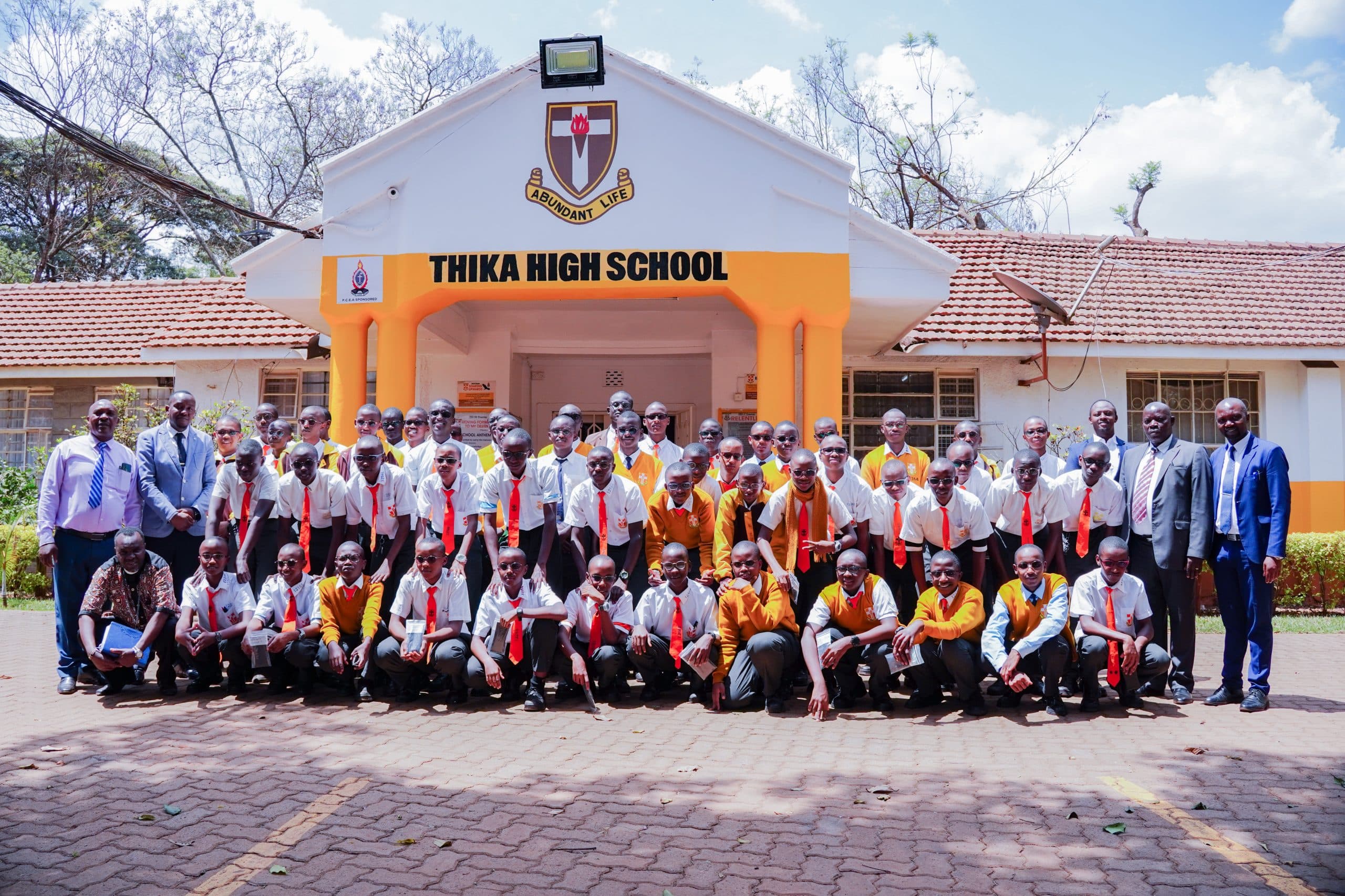 School receives 67 eye glasses courtesy of Lions Sight First image 1