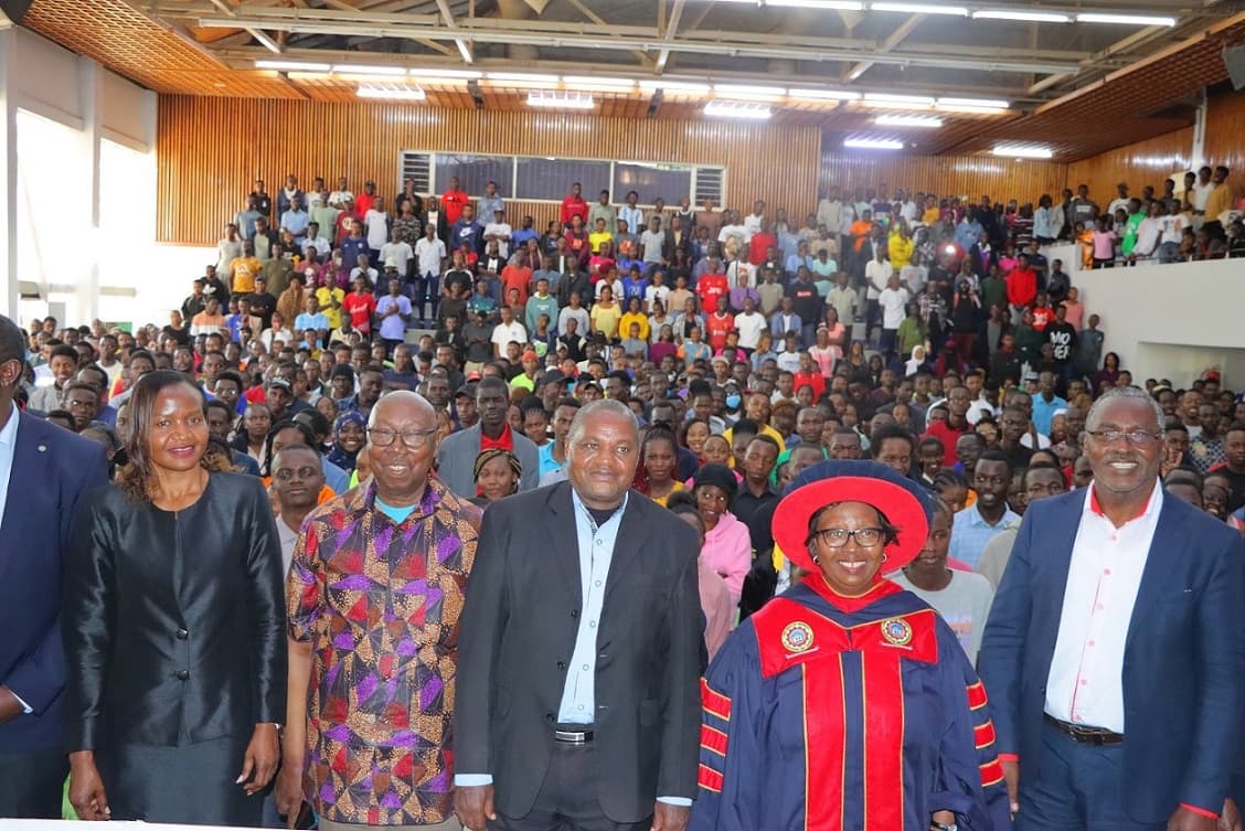 JKUAT ‘Freshers’ urged to prioritize academic excellence above all else