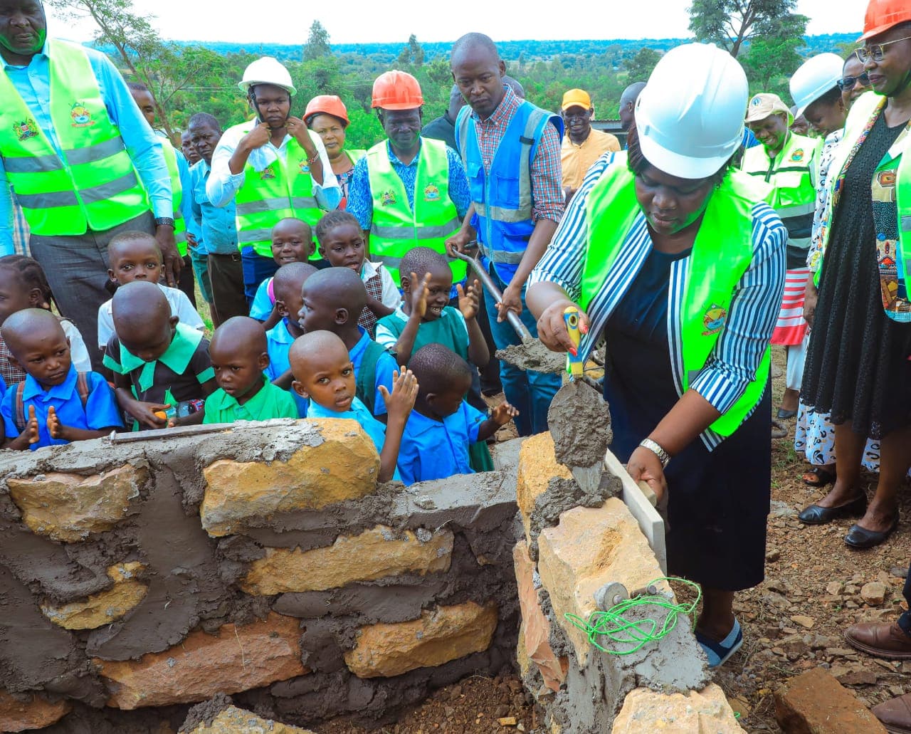 Wanga unveils ambitious ECDE projects to build 160 classrooms