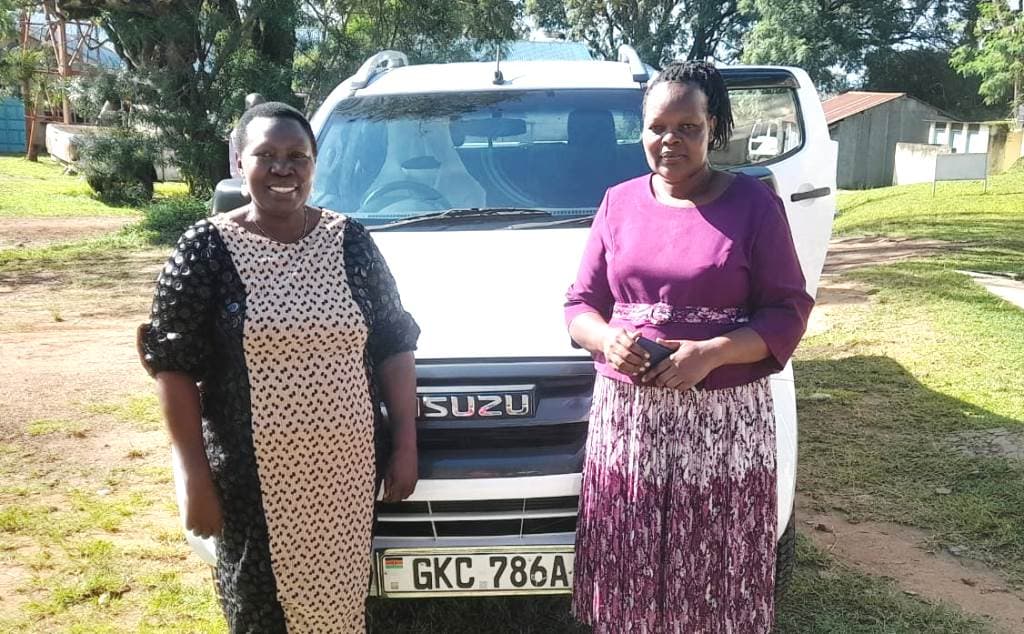 Relief as Teso North education office receives new truck