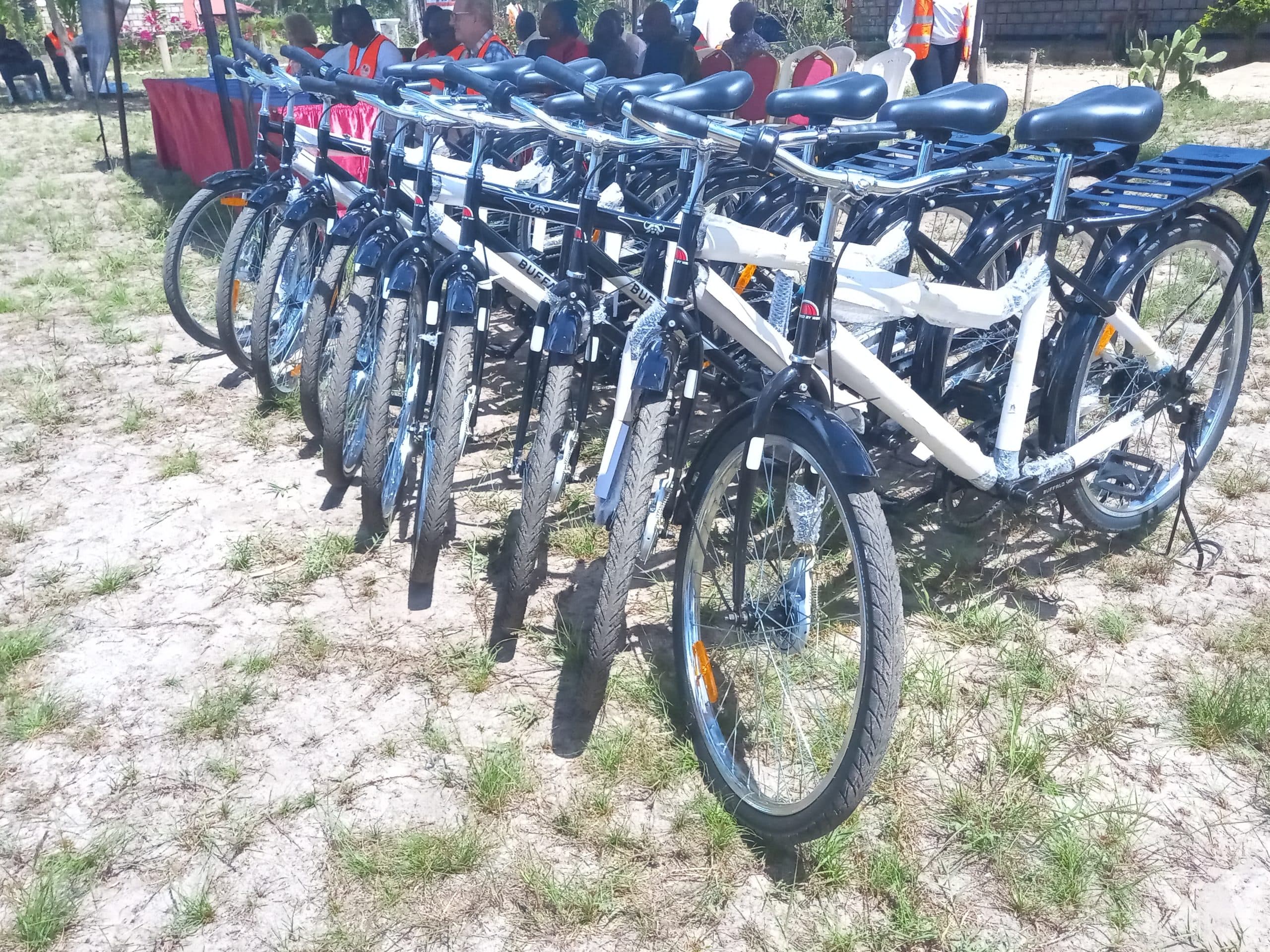 Kwale community volunteers get bicycles to promote child protection image 2