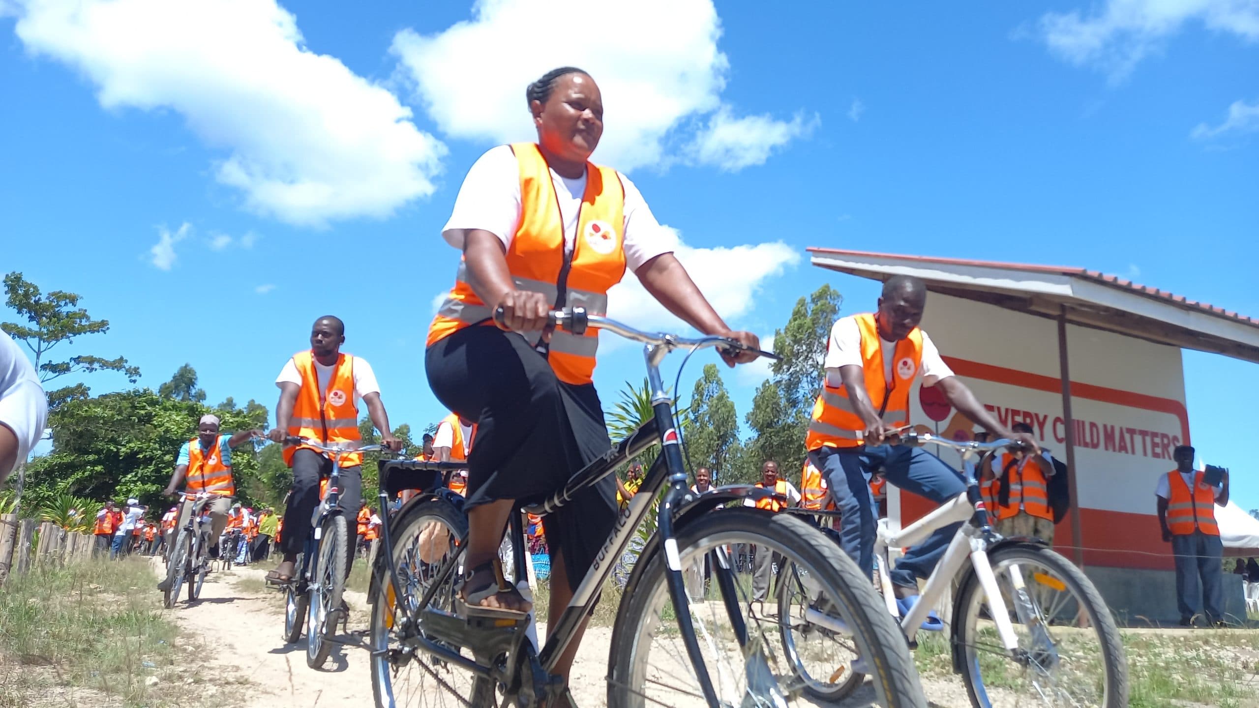Kwale community volunteers get bicycles to promote child protection image 1
