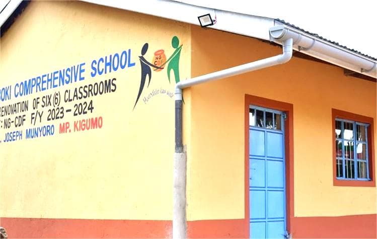 Kigumo NGCDF embarks on renovation work in primary schools