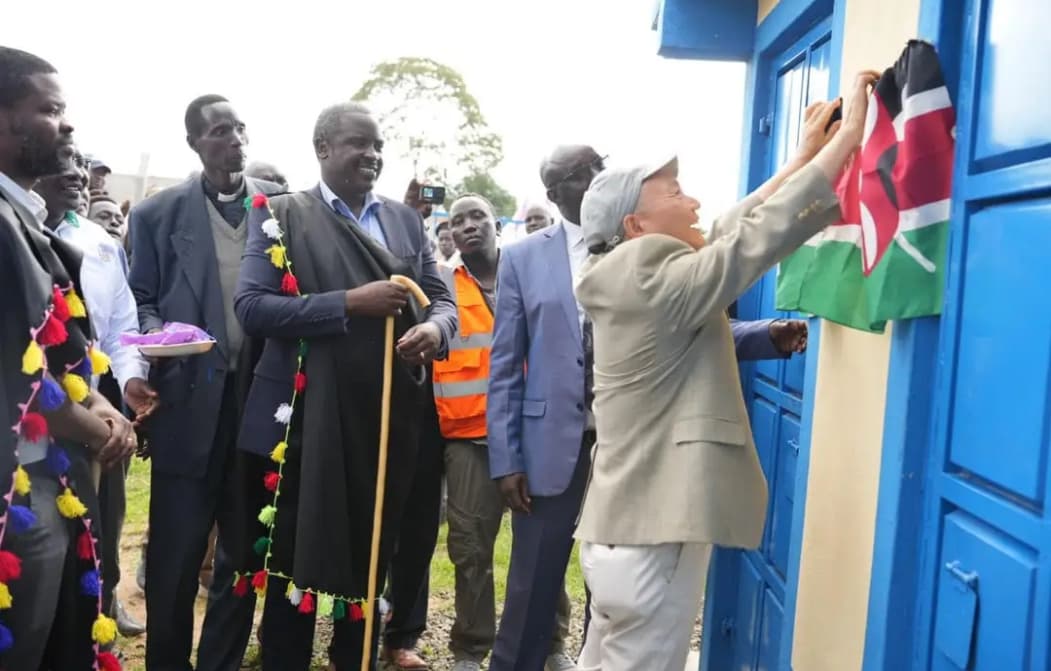 World Bank and West Pokot government unveil solarized borehole