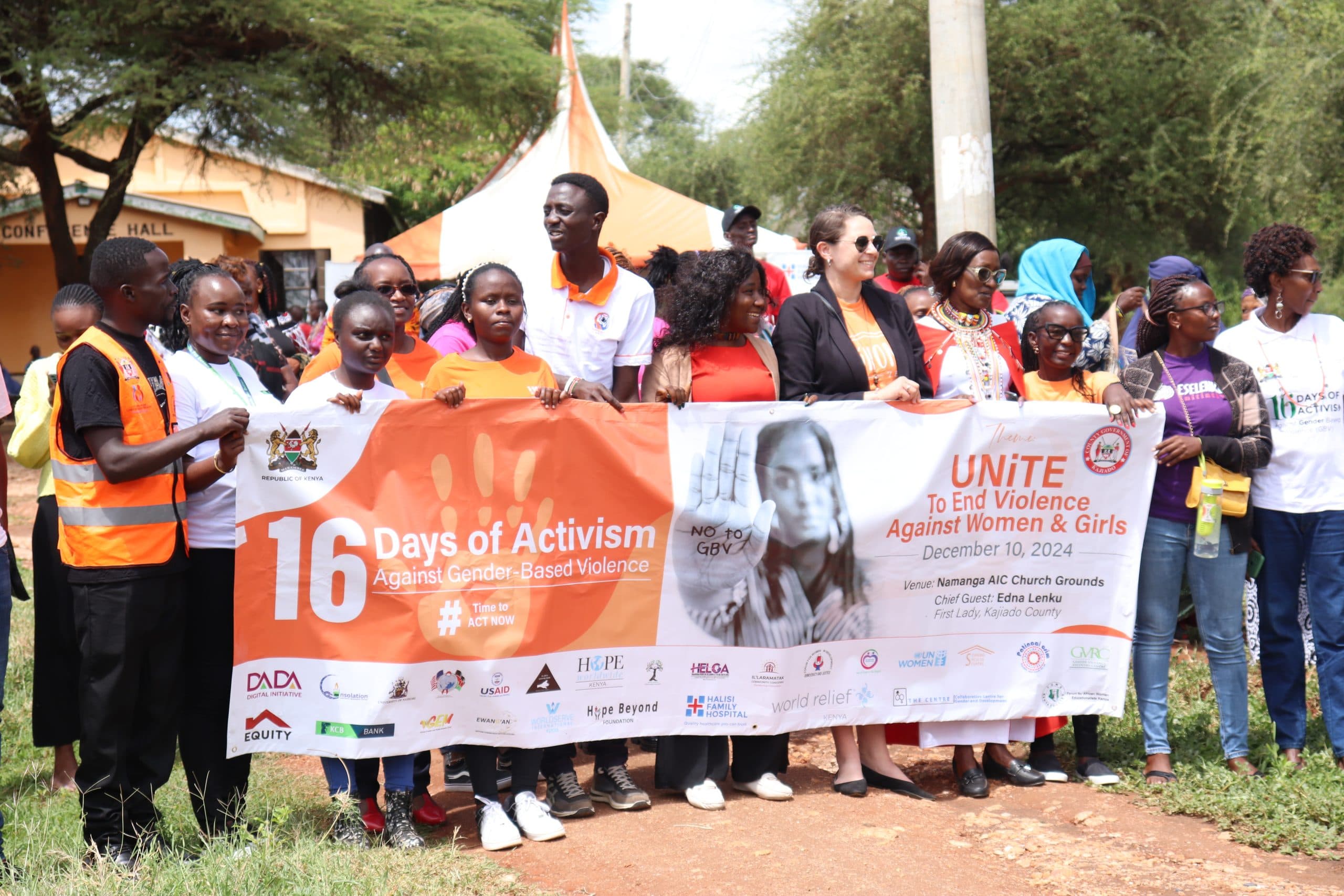 Kajiado marks 16 Days of activism to end Gender-Based Violence