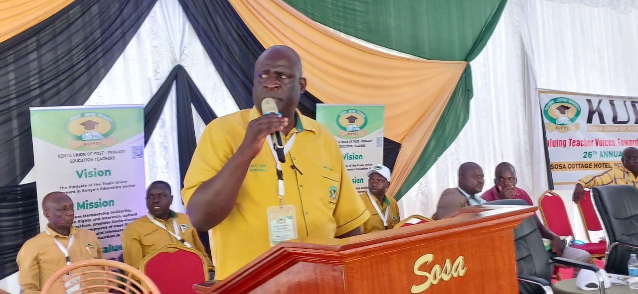 Tonui ejected from KUPPET conference as delegates are expelled by hired goons