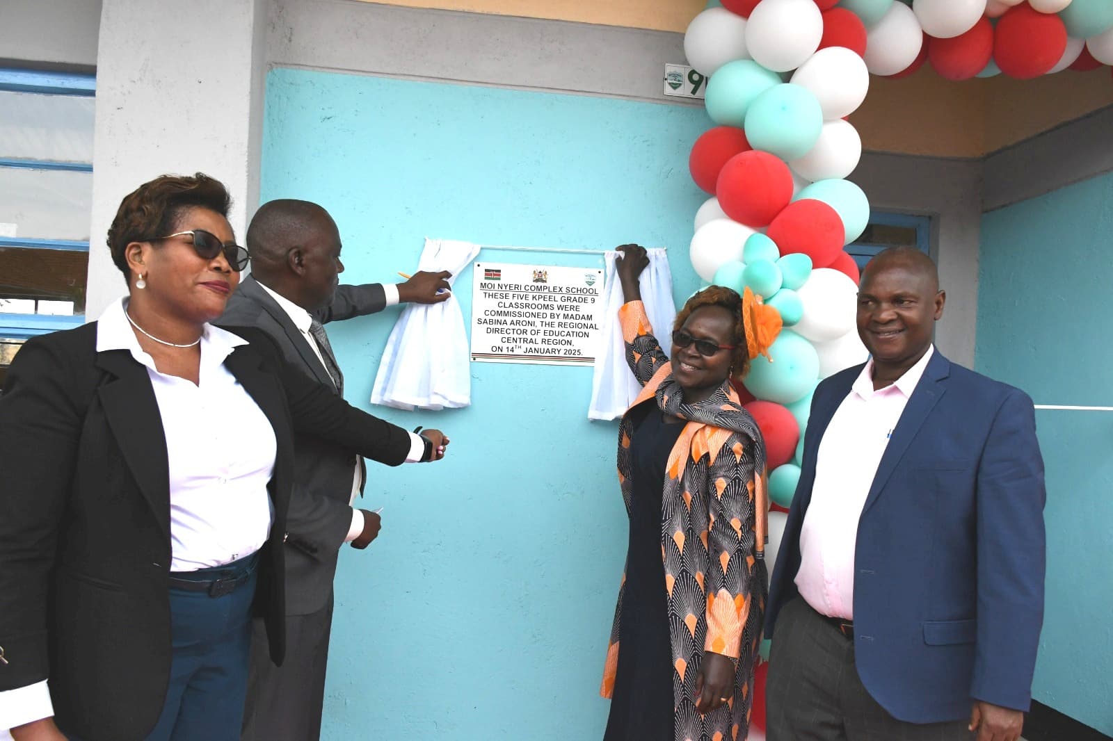 Joy as 5 classrooms for Grade 9 commissioned at Nyeri Primary School