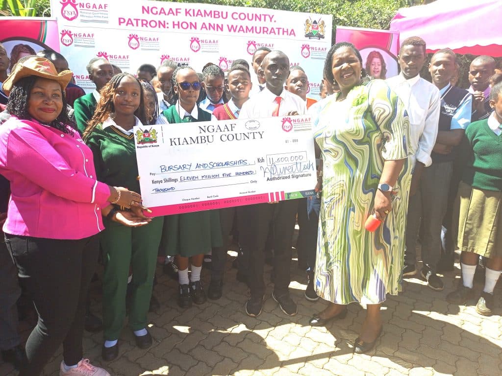 1,200 needy students benefit from NGAAF bursary in Kiambu image 1