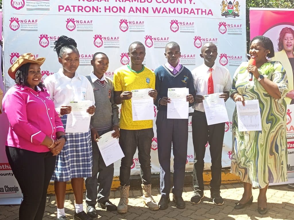 1,200 needy students benefit from NGAAF bursary in Kiambu image 2