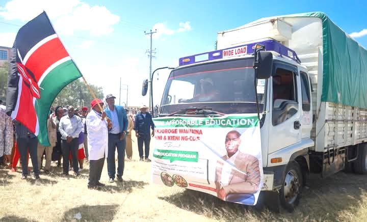 Delight as MP in Nyeri launches feeding programme for schools