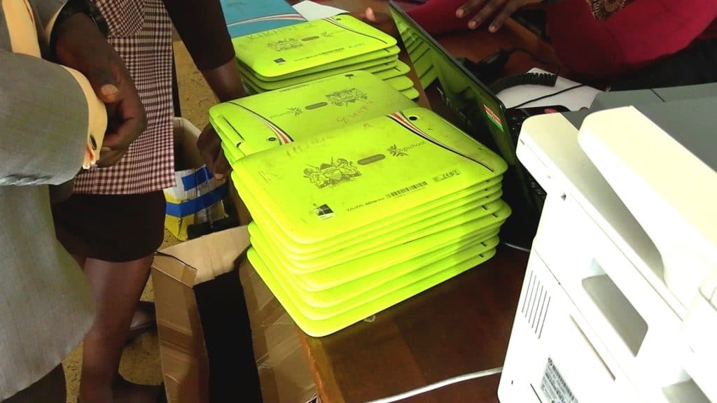 JKUAT to repair tablets for Othaya primary schools in Nyeri image 1