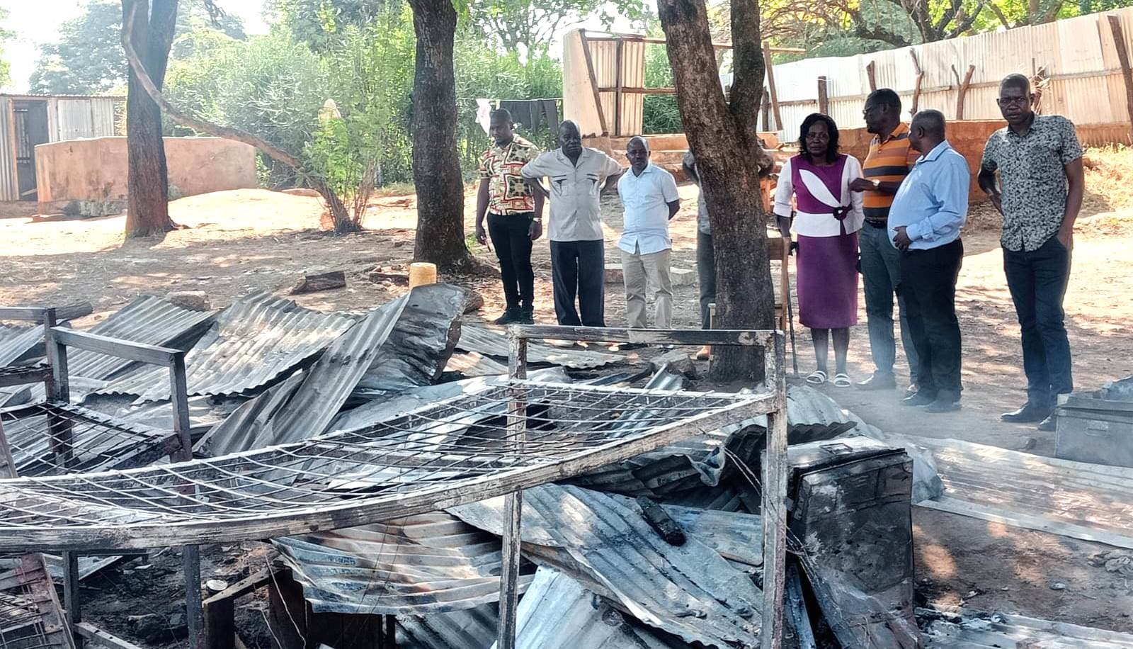 Middle-aged man killed as fire rips through school dormitory in Tharaka Nithi