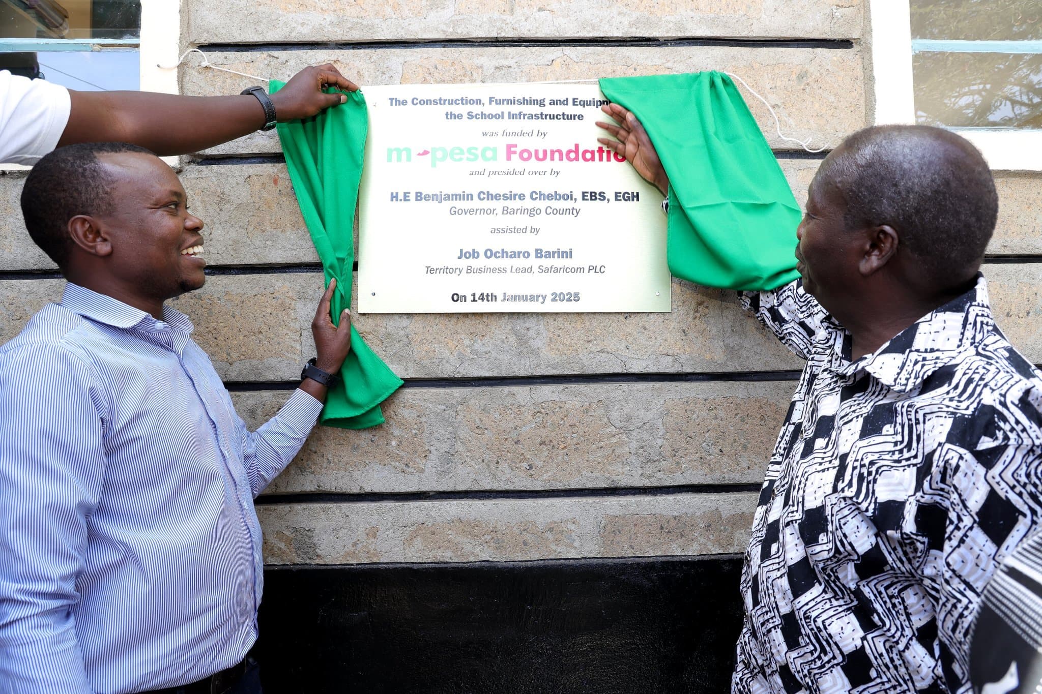 Celebrations as MPesa Foundation commissions school in South Rift to serve marginalised community