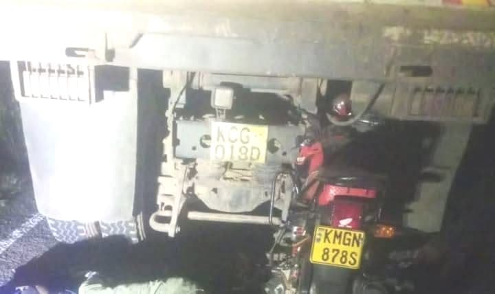 Three SEKU students perish after motorbike rams into stationary lorry
