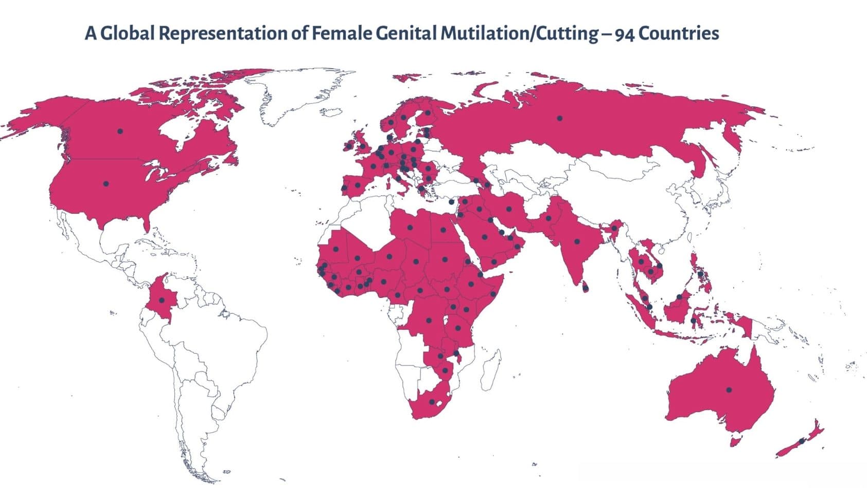 FGM is occurring in over 90 countries, new report shows