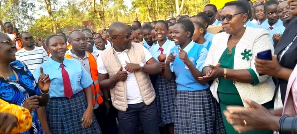 Nairobi Assembly Majority Leader tells Kolanya Girls students to emulate his success