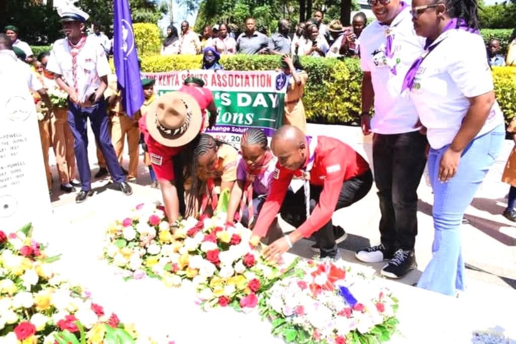 Excitement as scouts celebrate Founder’s Day in Nyeri County
