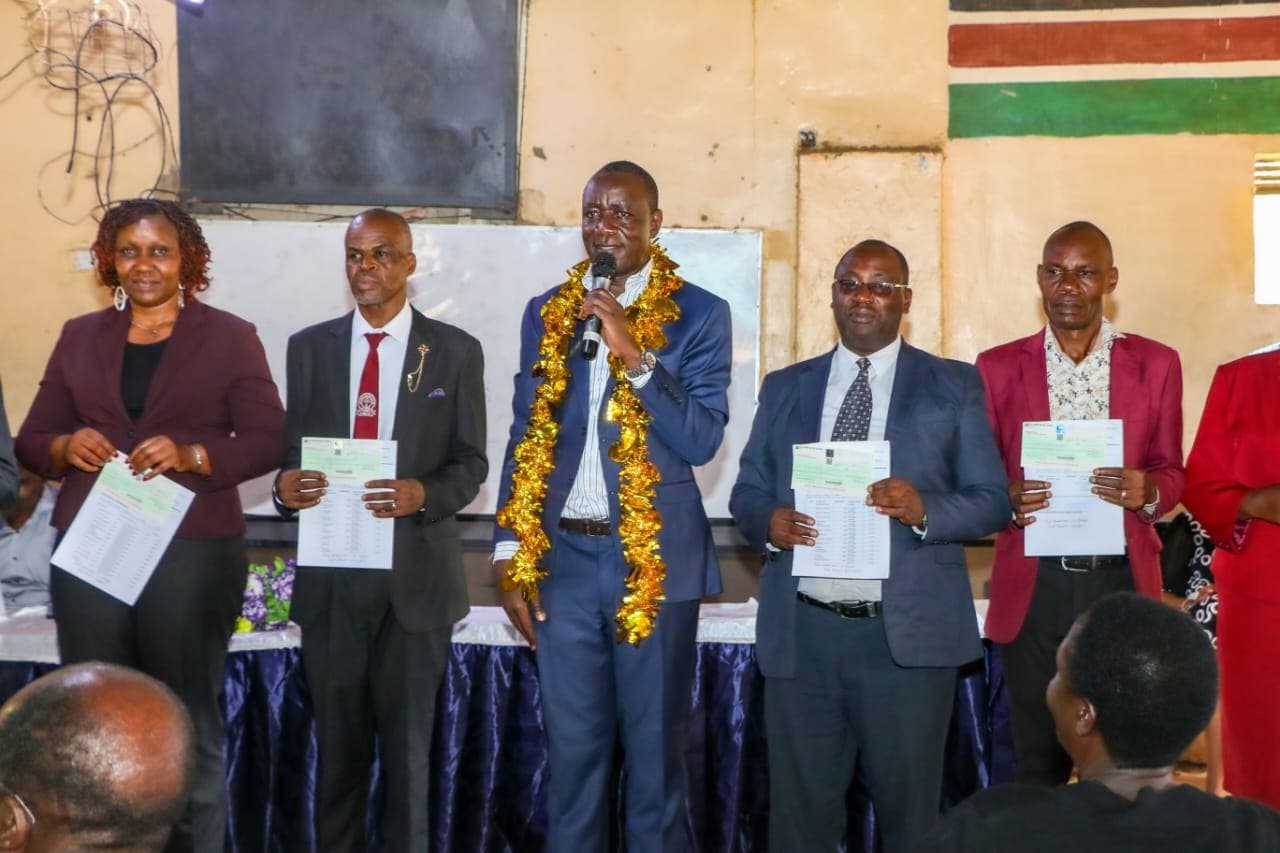 Kanduyi MP John Makali launches a tune of Ksh 52.4 million for bursaries image 1