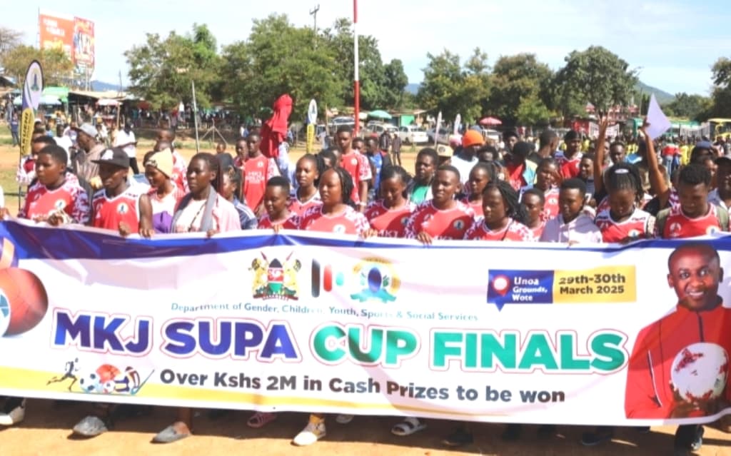 Makueni Deputy Governor calls for youth talent nurturing at MKJ Supa Cup finals image 1