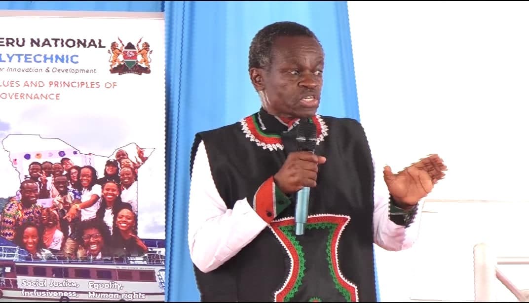 PLO Lumumba inspires Gen Z students in Meru with call for integrity and good governance