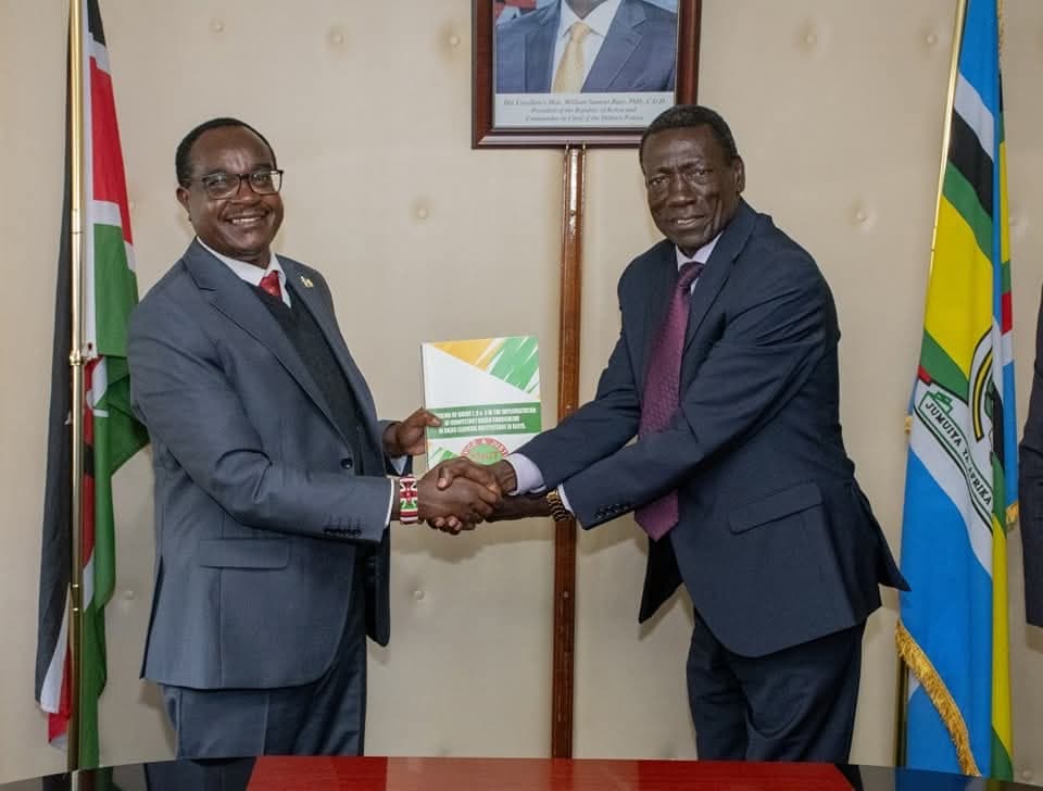 KNUT top officials meets Education CS Julius Ogamba