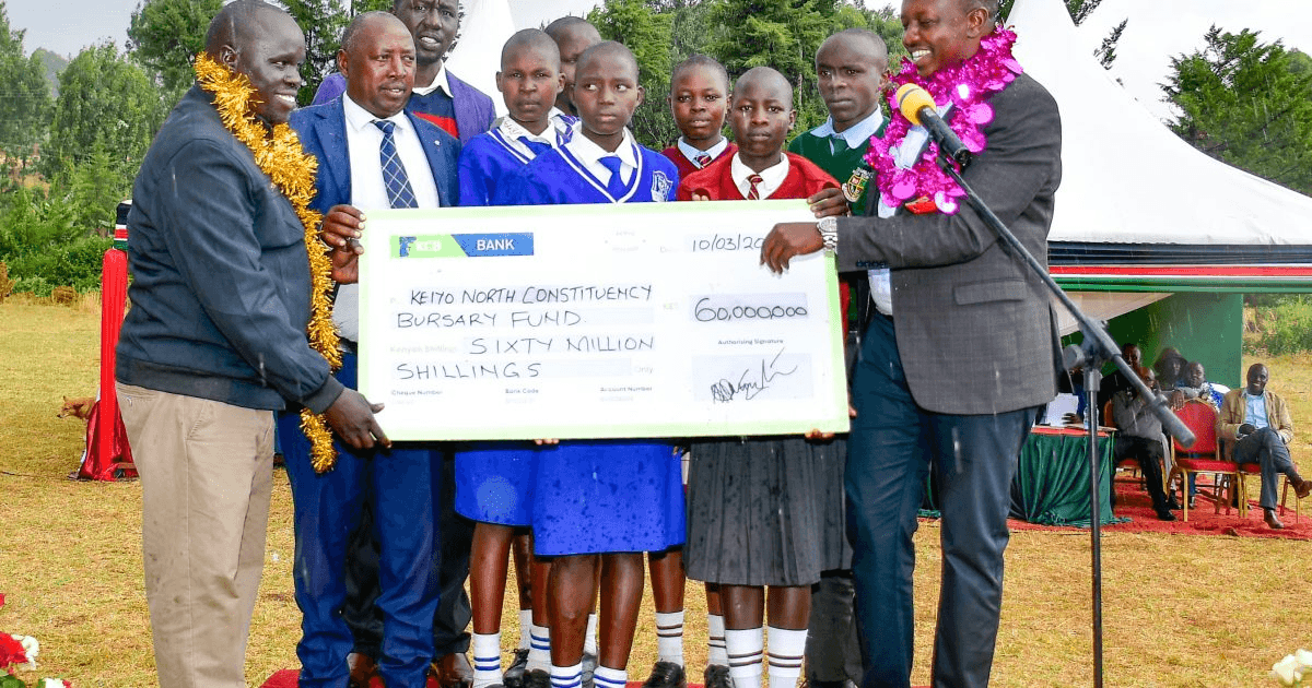 Good news for Keiyo North students as KSh 60 million bursary kicks off