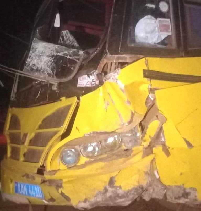 Several students injured as Kolanya Boys’ school bus crashes in Busia image 1