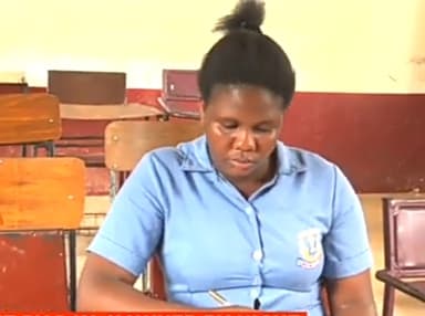 KMTC student remains hopeful completing her studies, despite HELB loan flop.