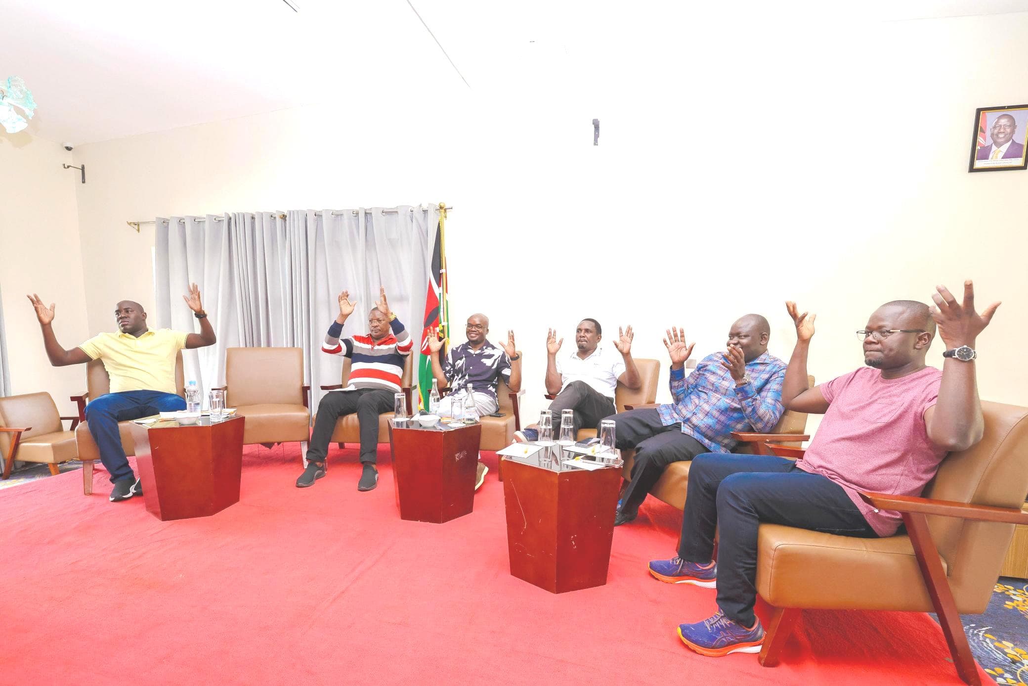 KNUT leaders meet PS Raymond Omollo to discuss education and teacher welfare
