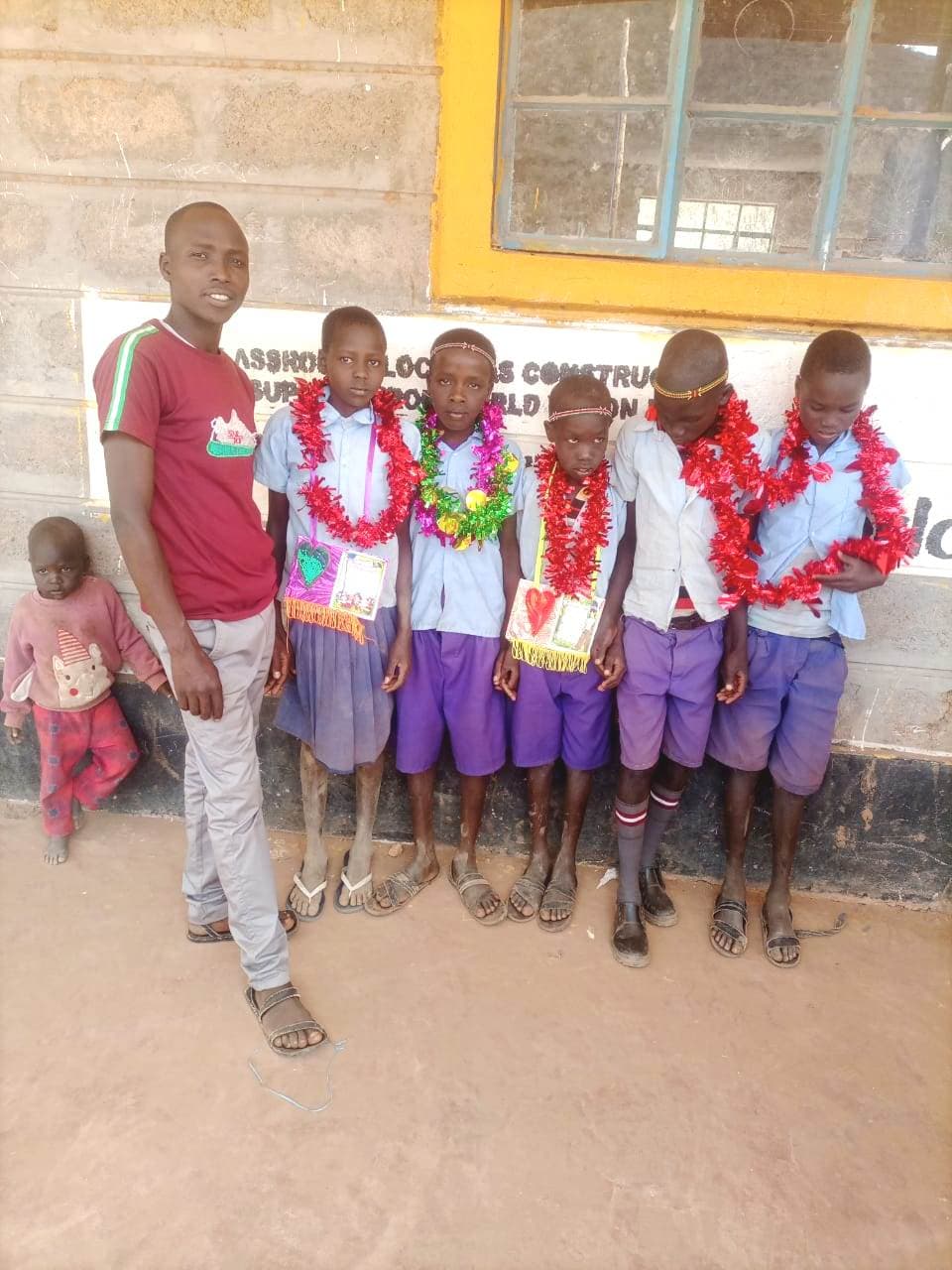 Remote school where children use boats to get to their institution