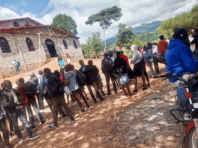 Elgeyo Marakwet teachers protest scrapping of hardship allowance