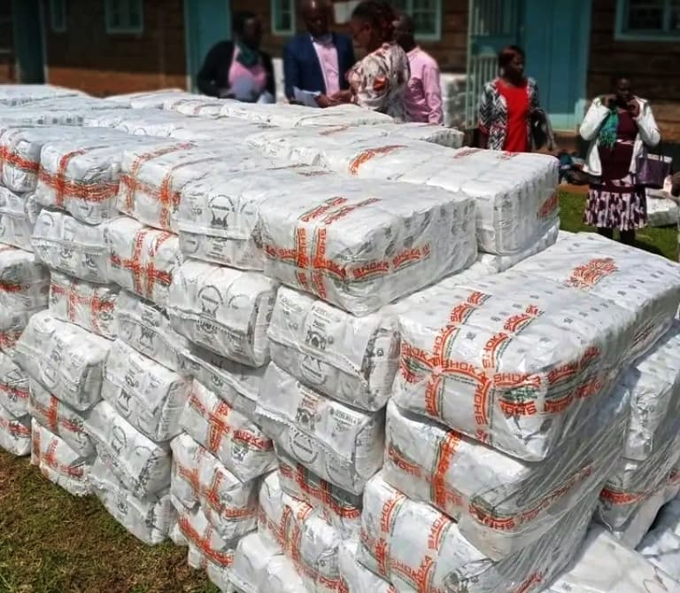 Over 9,500kg of fortified flour dispatched to Mt Elgon in Bungoma to boost ECDE learning