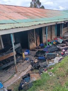 Fire destroys dormitory at Munyu Secondary School, displacing 138 students. image 1