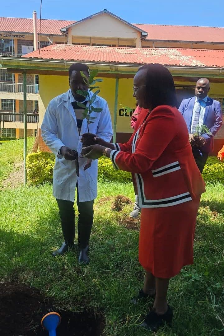 Mathenge TTI leads in greening drive as 1,500 trees planted