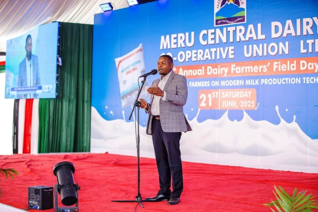 Governor Mutuma announces free milk programme for all ECDE learners