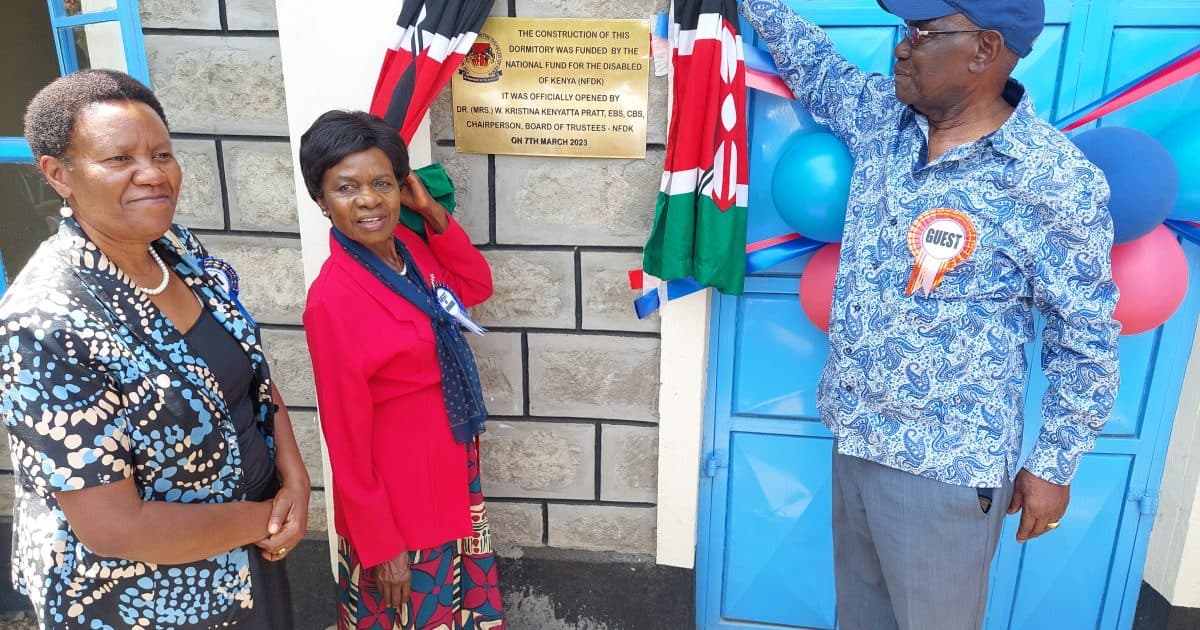 NFDK builds dormitories for deaf learners in Migori