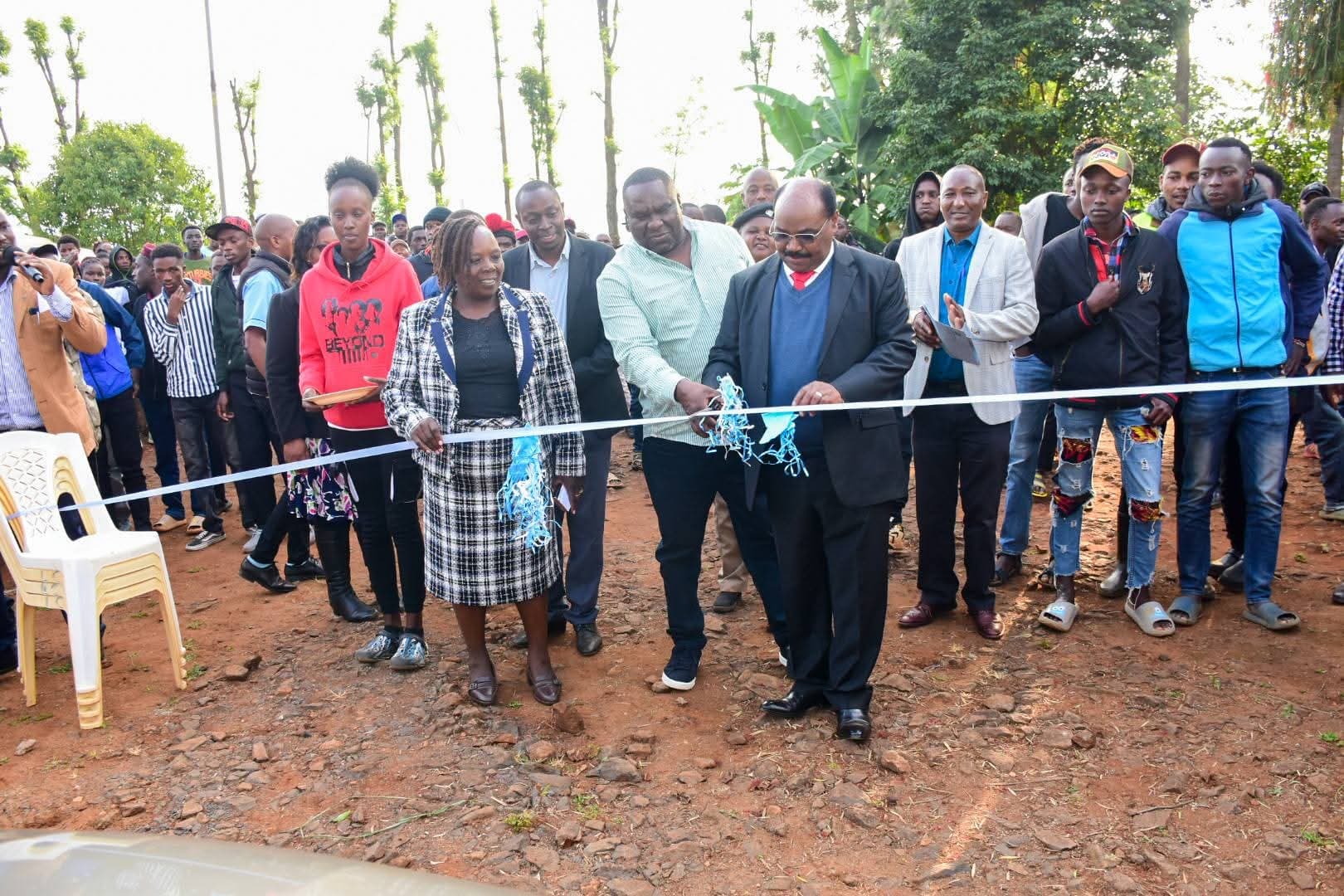 Giathugu VTC gets boost with motorcycles, vehicle for driving program
