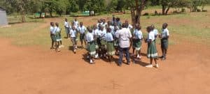 Muchukwo learners, Treemissions partner for reforestation at Lake Kamnarok, planting over 11000 trees image 2