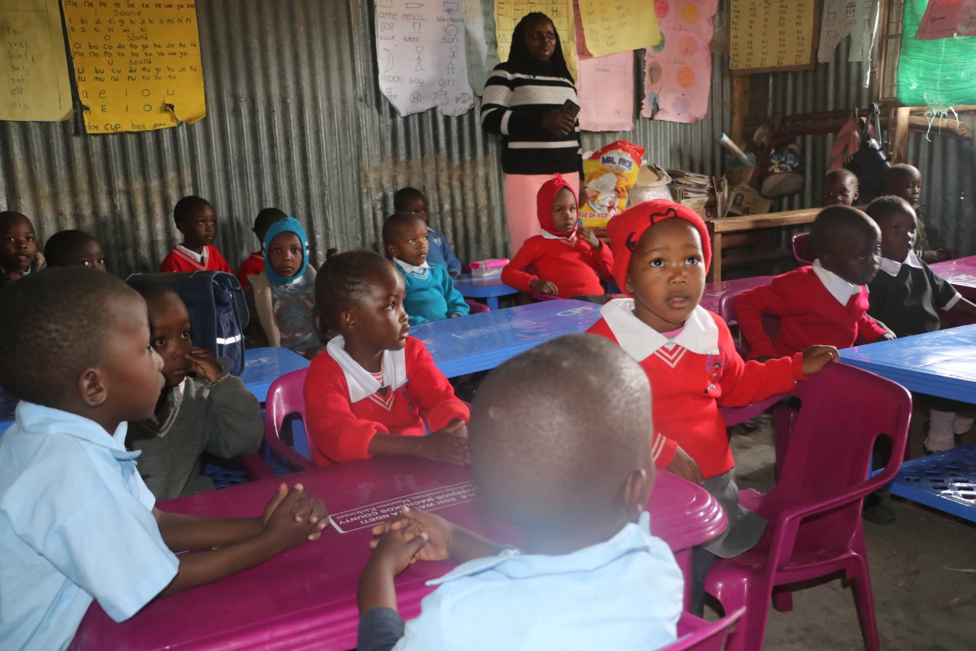 Matungulu ECDE centers boosted with furniture donation